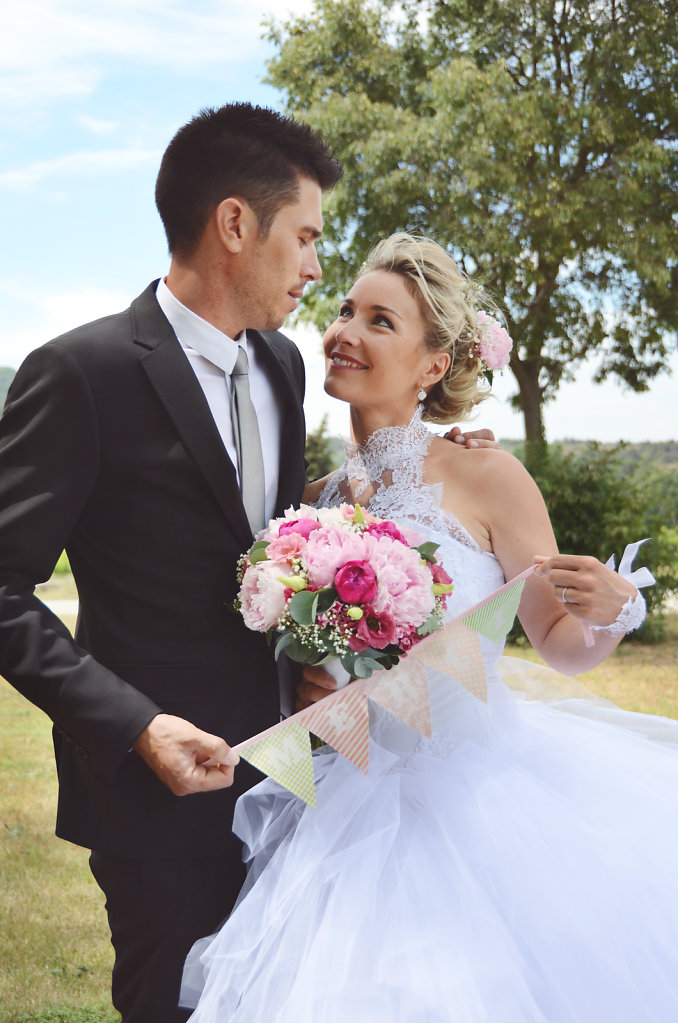 PINK WEDDING • Lucile et Yohann