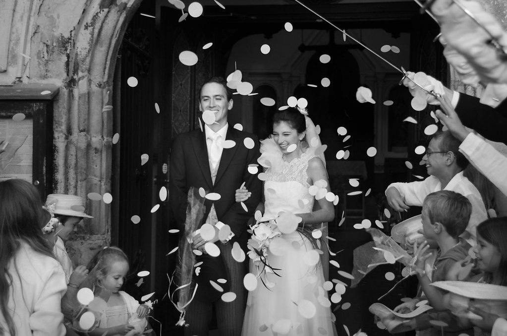 Chic Black&White wedding • Luisa et Attico
