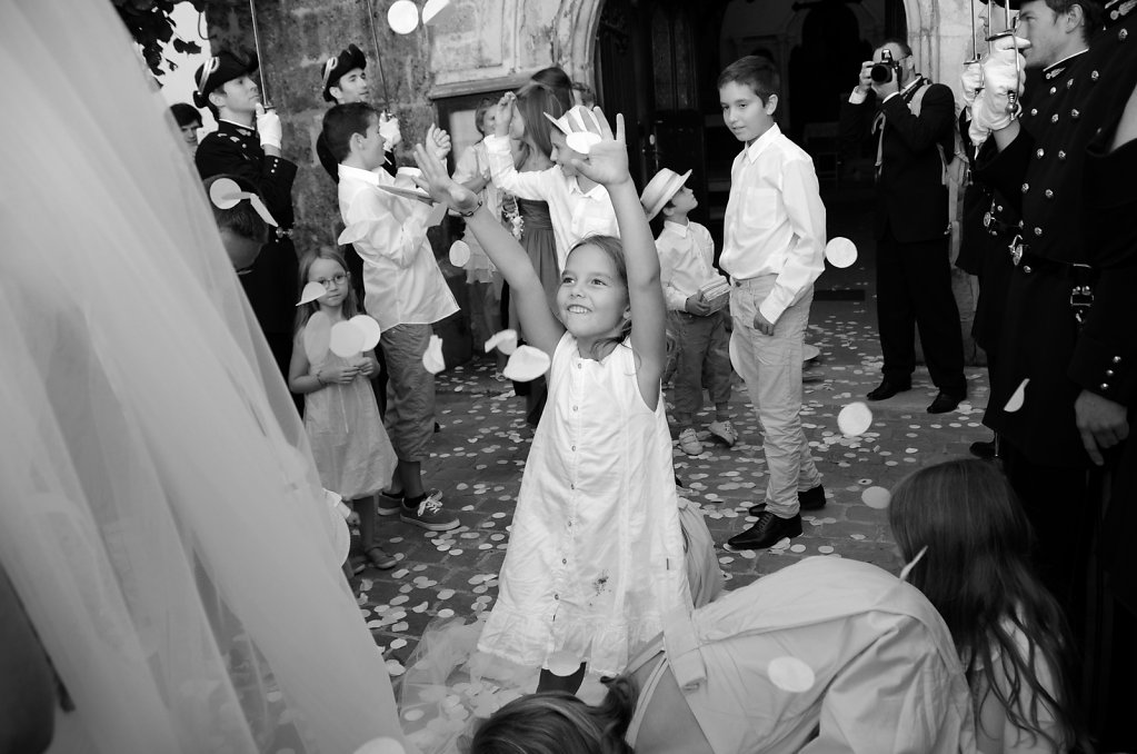 Chic Black&White wedding • Luisa et Attico
