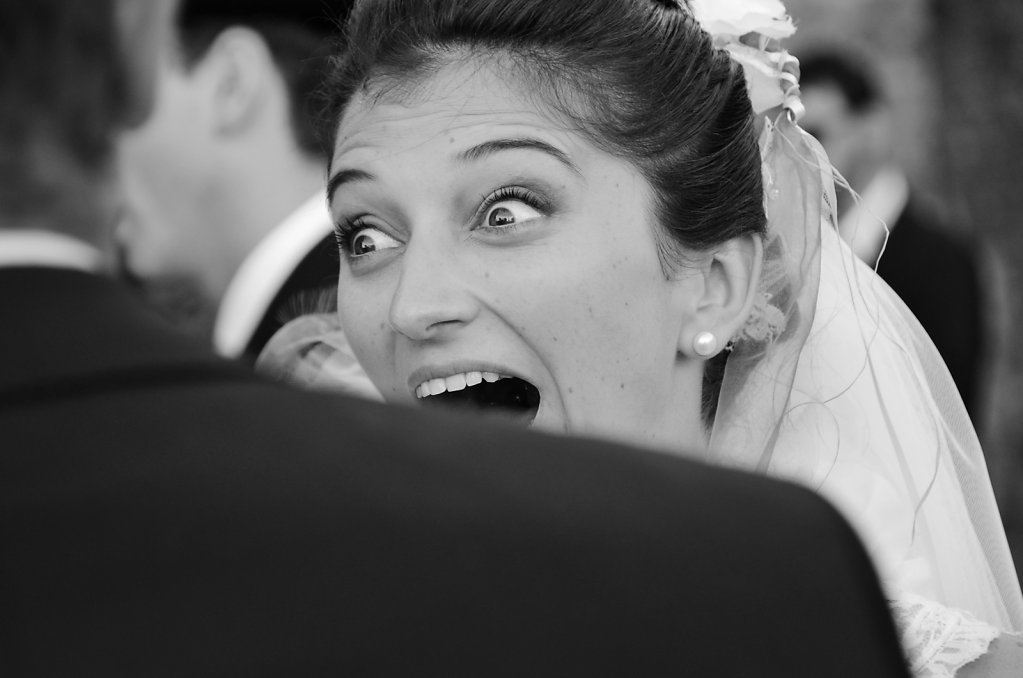 Chic Black&White wedding • Luisa et Attico