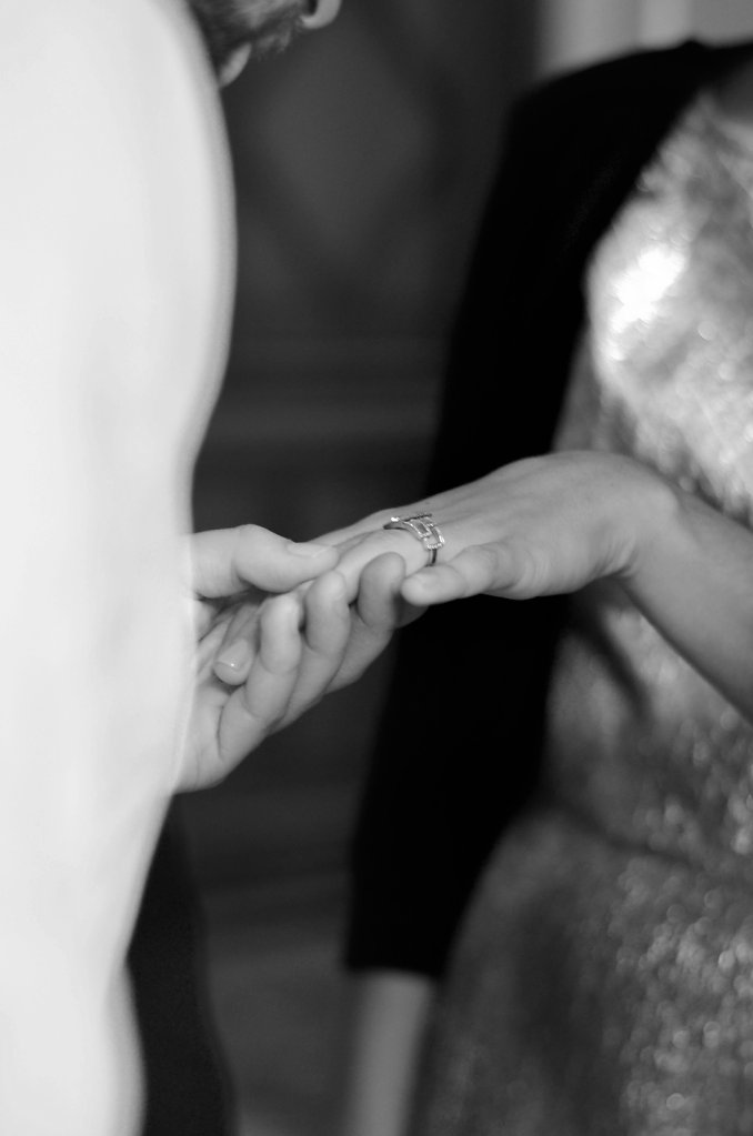 Chic Black&White wedding • Luisa et Attico
