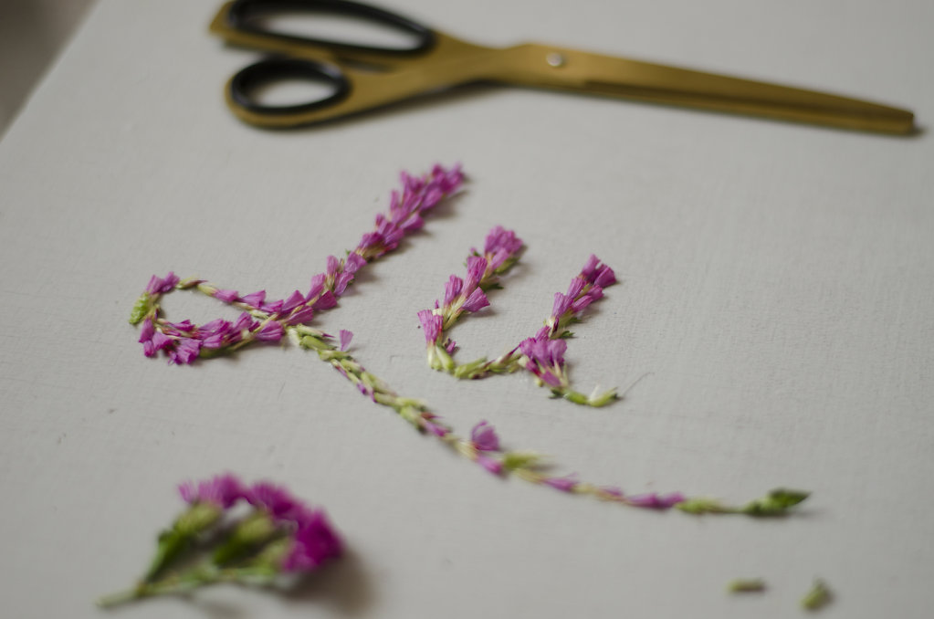 Faire part fleuri • Petite Ludivine
