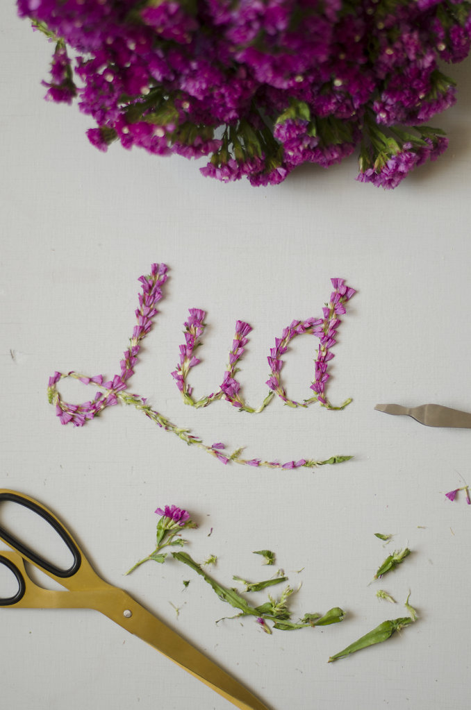 Faire part fleuri • Petite Ludivine