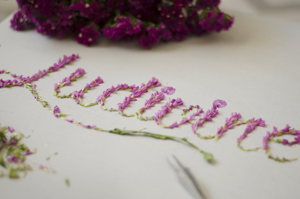 Faire part fleuri • Petite Ludivine