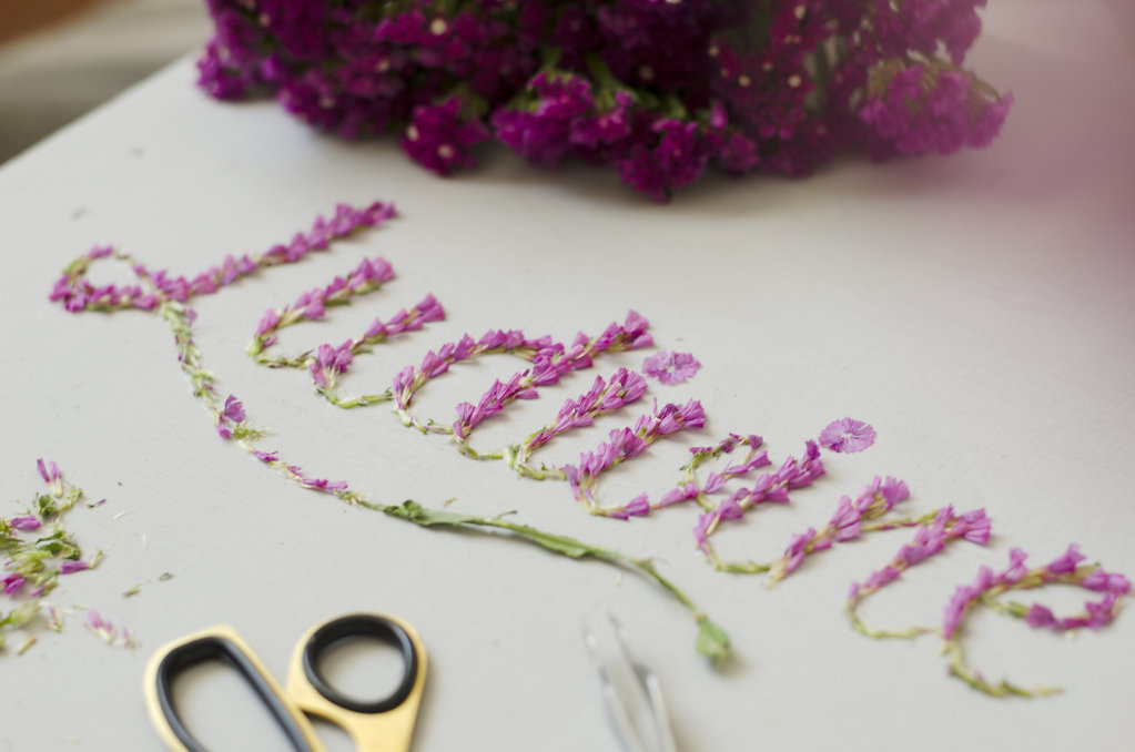 Faire part fleuri • Petite Ludivine